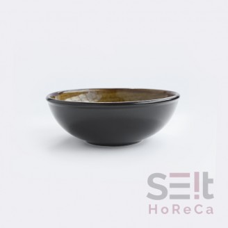 Салатник 18 см, 750 мл коричневий, Ceramics
