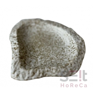 Салатник-камінь 28 х 24 х 3,5 см  Norman, Ceramics