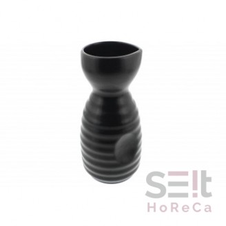 Графин для саке 250 мл чорний, Ukraine Ceramica